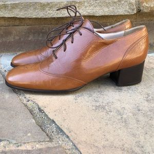 Chanel vintage oxfords